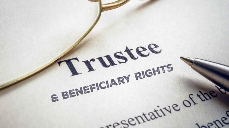 trustee is not paying beneficiaries